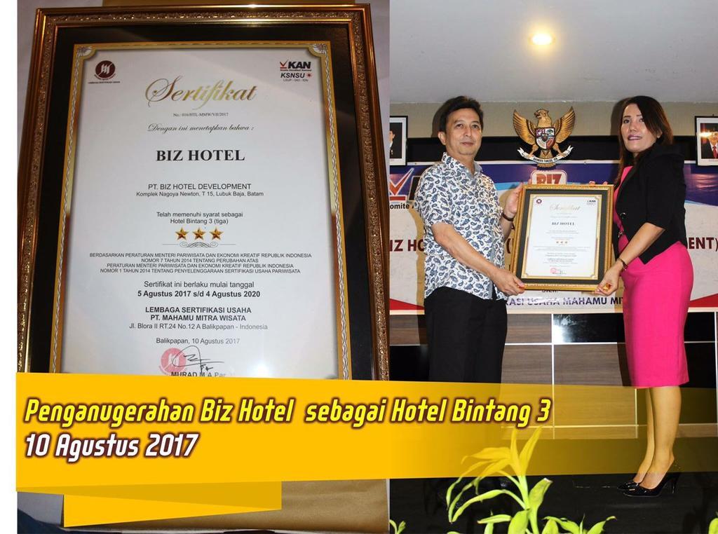 Biz Hotel Batam Нагоя Экстерьер фото